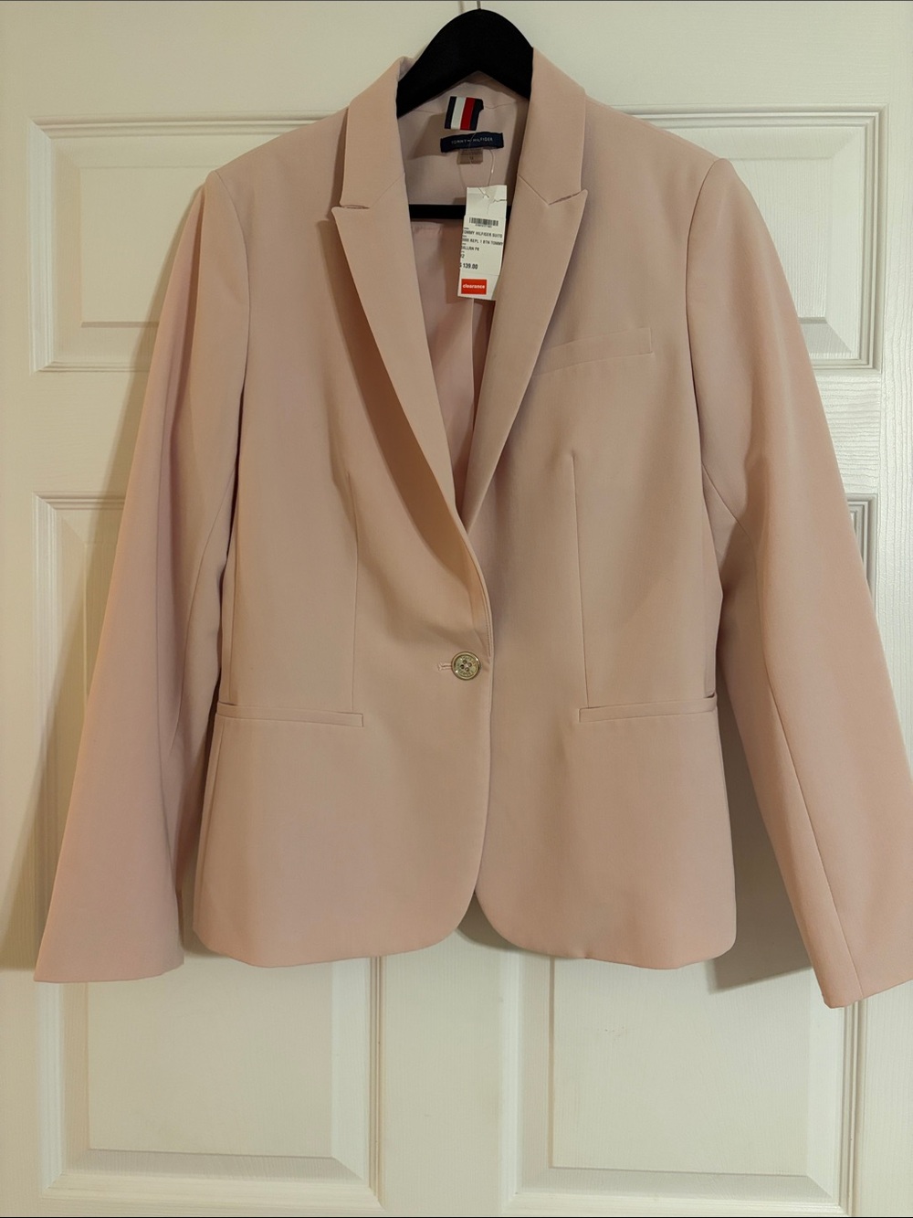 Tommy Hilfiger Pink Professional Suit Jacket Blazer - Size 12